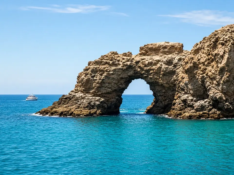 The stone sea arch at Cabo San Lucas